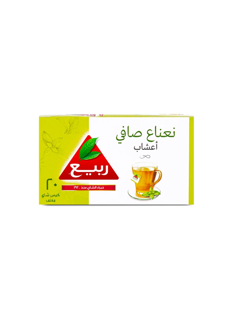 Rabea tea Pure Mint Tea 20 Teabags (36g) - Image 3